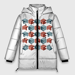 Куртка зимняя женская Довод, цвет: 3D-красный