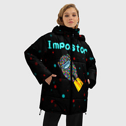 Куртка зимняя женская Impostor, цвет: 3D-черный — фото 2