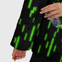 Куртка зимняя женская Protogen music, цвет: 3D-красный — фото 2