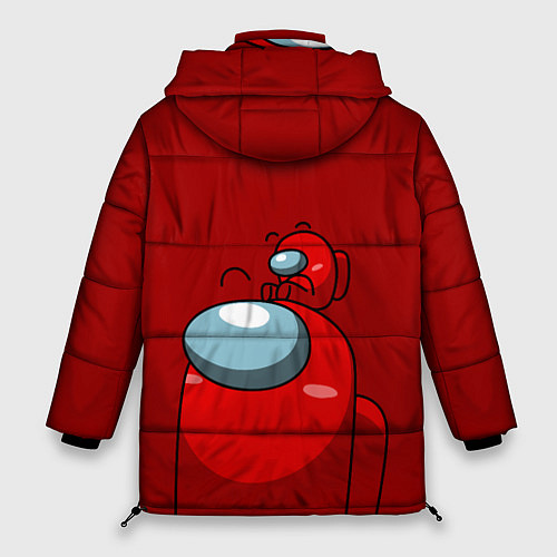 Женская зимняя куртка МИМИ АМОНГ АС / 3D-Светло-серый – фото 2