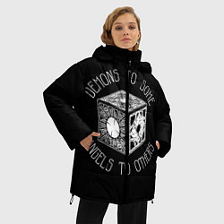 Куртка зимняя женская Lemarshans box, цвет: 3D-светло-серый — фото 2