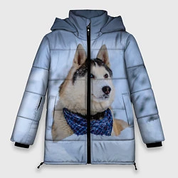 Куртка зимняя женская Хаски, цвет: 3D-светло-серый