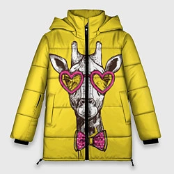 Куртка зимняя женская Жираф, цвет: 3D-светло-серый