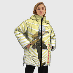 Куртка зимняя женская Bell, цвет: 3D-черный — фото 2