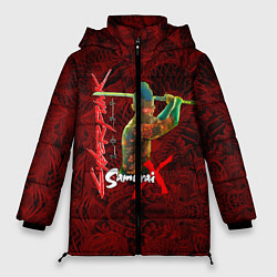 Куртка зимняя женская Cyberpunk 2077, цвет: 3D-черный