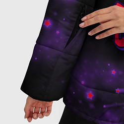 Куртка зимняя женская Among Us Rock Star, цвет: 3D-красный — фото 2