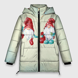 Куртка зимняя женская С Праздником!!, цвет: 3D-черный