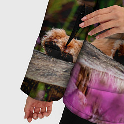 Куртка зимняя женская Dog, цвет: 3D-черный — фото 2