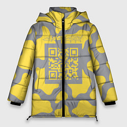 Куртка зимняя женская CyberCow 2021, цвет: 3D-черный