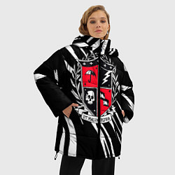 Куртка зимняя женская Umbrella academy, цвет: 3D-светло-серый — фото 2