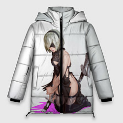 Женская зимняя куртка NIER AUTOMATA 2B