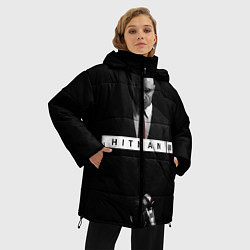 Куртка зимняя женская Hitman 3, цвет: 3D-красный — фото 2