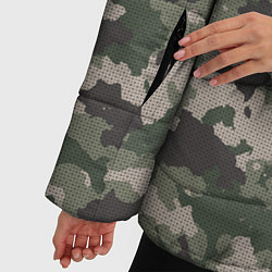 Куртка зимняя женская Классический камуфляж, цвет: 3D-светло-серый — фото 2