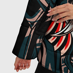 Куртка зимняя женская Черный самурай, цвет: 3D-черный — фото 2