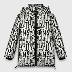 Куртка зимняя женская Grunge, цвет: 3D-черный