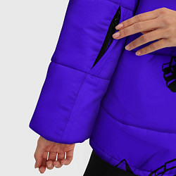 Куртка зимняя женская Евангилион, цвет: 3D-светло-серый — фото 2