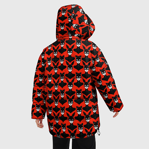 Женская зимняя куртка Латекс / 3D-Красный – фото 4