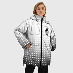 Куртка зимняя женская Renault, цвет: 3D-черный — фото 2