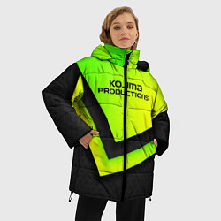 Куртка зимняя женская KOJIMA PRODUCTIONS, цвет: 3D-черный — фото 2