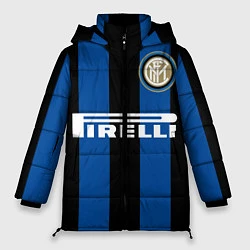 Куртка зимняя женская Икарди FC Inter, цвет: 3D-черный