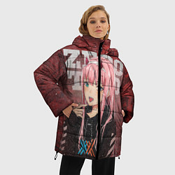 Куртка зимняя женская Zero Two, цвет: 3D-черный — фото 2