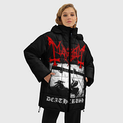 Куртка зимняя женская Mayhem, цвет: 3D-светло-серый — фото 2