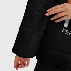 Куртка зимняя женская NASA - Perseverance, цвет: 3D-черный — фото 2