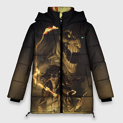 Куртка зимняя женская АТАКА ТИТАНОВ ФИНАЛ, цвет: 3D-светло-серый