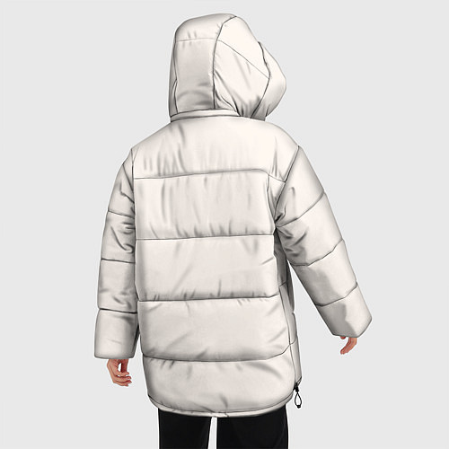 Женская зимняя куртка Атака Титанов / 3D-Светло-серый – фото 4