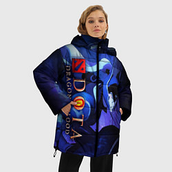 Куртка зимняя женская DOTA: Кровь дракона, цвет: 3D-черный — фото 2