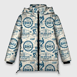 Куртка зимняя женская BMX, цвет: 3D-черный