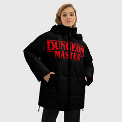 Куртка зимняя женская Stranger Dungeon Master, цвет: 3D-черный — фото 2