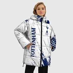 Куртка зимняя женская TOTTENHAM HOTSPUR, цвет: 3D-светло-серый — фото 2