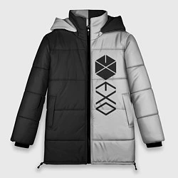 Куртка зимняя женская EXO, цвет: 3D-светло-серый