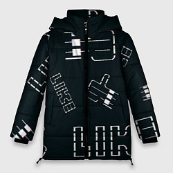 Куртка зимняя женская Лайк, цвет: 3D-черный