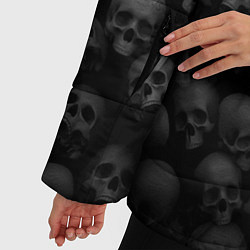 Куртка зимняя женская Общее захоронение, цвет: 3D-черный — фото 2