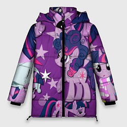 Куртка зимняя женская Twilight Sparkle, цвет: 3D-черный