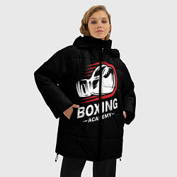 Куртка зимняя женская Бокс, цвет: 3D-светло-серый — фото 2