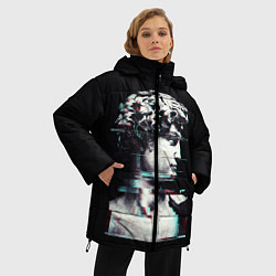 Куртка зимняя женская David Glitch, цвет: 3D-черный — фото 2
