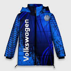 Куртка зимняя женская Volkswagen, цвет: 3D-красный