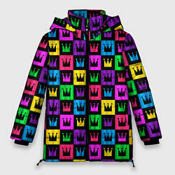 Куртка зимняя женская Король, цвет: 3D-черный