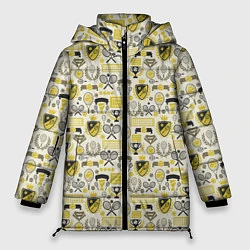 Куртка зимняя женская Кубок Дэвиса, цвет: 3D-черный