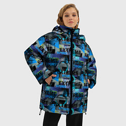 Куртка зимняя женская EXTREME, цвет: 3D-черный — фото 2