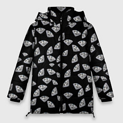 Куртка зимняя женская Не счесть алмазов, цвет: 3D-светло-серый