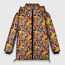 Куртка зимняя женская Оркестр, цвет: 3D-красный