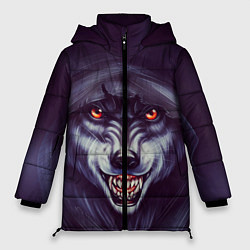 Куртка зимняя женская СЕРЫЙ ВОЛК 3D, цвет: 3D-черный