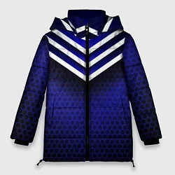 Куртка зимняя женская Sport blue style, цвет: 3D-черный