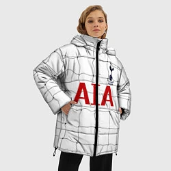Куртка зимняя женская Тоттенхем Лондон, цвет: 3D-красный — фото 2