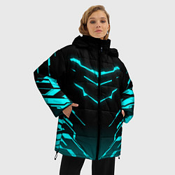 Куртка зимняя женская DEAD SPACE АЙЗЕК КЛАРК, цвет: 3D-черный — фото 2