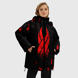 Куртка зимняя женская DEAD SPACE ОБЕЛИСК, цвет: 3D-черный — фото 2